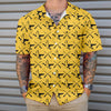 Hunting With Guns & Ducks Hawaiian Shirt Yellow Duck Hawaii Shirts Gifts for Duck Lovers