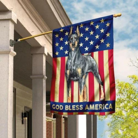 God Bless America, Doberman Flag