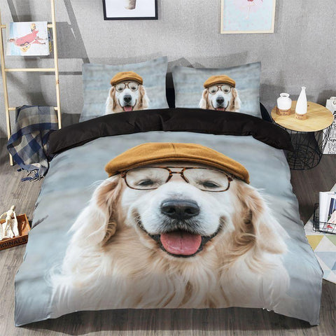 GOLDEN RETRIEVER BEDDING SET 018