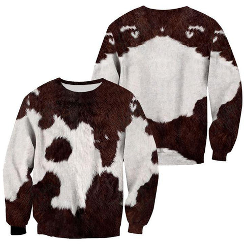 Cow Sweatshirt 3D Cute 1