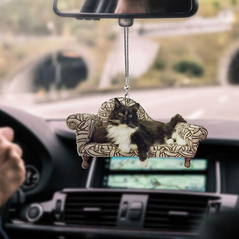 CAT LAYING SOFA CAR HANGING ORNAMENT