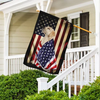 Yellow Labrador Retriever Flag American Patriot Flag NTN03062103 20th Anniversary Patriot Day Gift