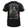 American Patriot Shirt Black Freedom Isn't Free Shirt, Freedom Isn't Free Tee, Freedom Isn't Free Tshirt