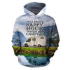 3D Camping Hoodie It's Always Happy When I'm Camping Full Size