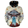 Camping Hoodie UFO Get In Loser Full Size