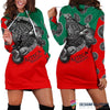 Mexican Patriotic Hoodie Dress 02 - designfullprint