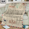 To Mother Personalized Sherpa Blanket TEEA