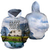 3D Camping Hoodie It's Always Happy When I'm Camping Full Size