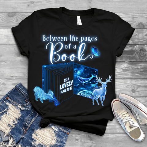 Between The Pages Of A Book T-shirt 3D TXX