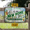 Garden Married Couple New Home Custom Classic Metal Signs