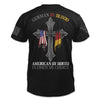 American Patriot Shirt Black German By Blood