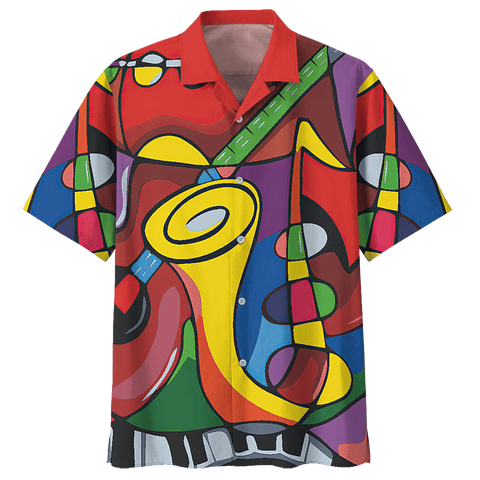 SAXOPHONE HAWAIIAN SHIRT 943208