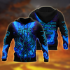 Phoenix Hoodie Royal Blue Phoenix Tattoo 3D All Over Printed Hoodie Shirt by SUN AM250502