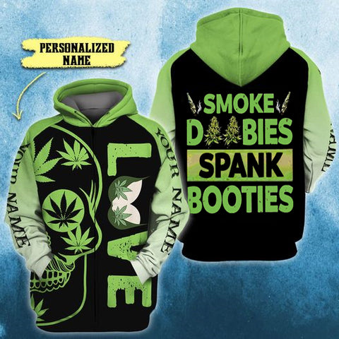 Personalized Smoke Doobies Unisex Hoodie For Men Women Cannabis Marijuana 420 Weed Shirt Clothing Gifts HT
