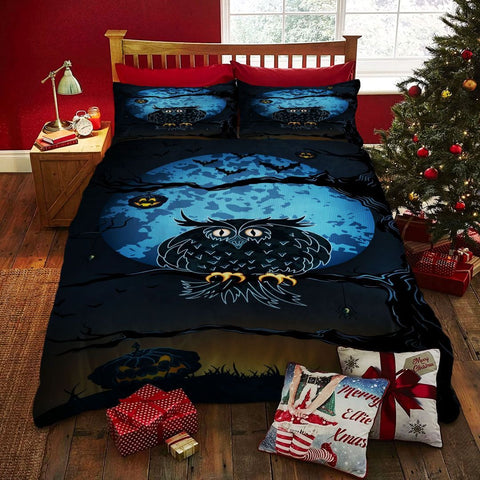 OWL HALLOWEEN BEDDING SET PO25105365 GIFT