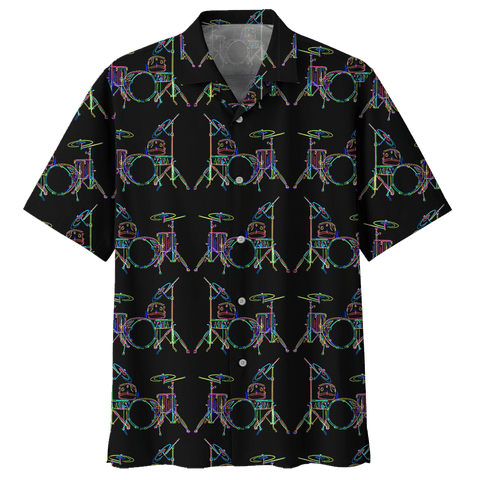 DRUM HAWAIIAN SHIRT 131804