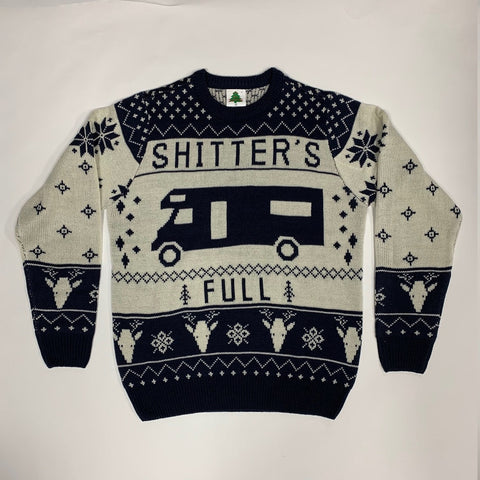 Christmas Vacation Shitter's Full Ugly Sweater Christmas Sweater Wool Sweater Xmas Gift