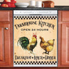 Chicken Rooster Couple Dishwasher Cover Kitchen Decor Farmhouse Decorations HT