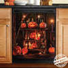 Halloween Pumpkins Dishwasher Cover, Horror Dishwasher Cover, Kitchen Decor, Halloween Decor, Halloween Gifts HN
