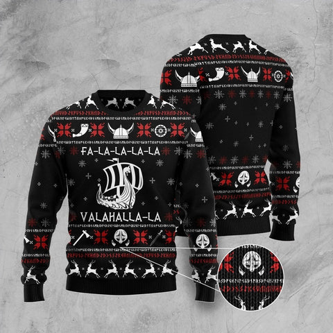 Viking Fa la la la Ugly Sweater Viking Christmas Sweater Christmas Gifts