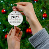 Funny Anti Vax 2021 Friends Christmas Ornament, The One Where We Were Not Vaccinated Tree Ornament