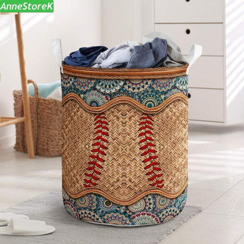 Baseball laundry Basket