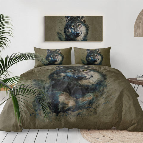 Your Guardian Wolf Bedding Set