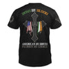 American Patriot Shirt Black Irish By Blood