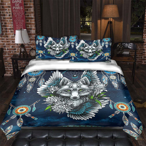 Wolf Dream Catcher Bedding Set