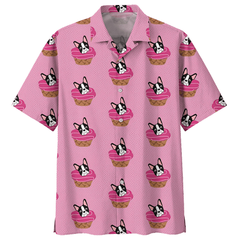 FRENCH BULLDOG HAWAIIAN SHIRT 702709