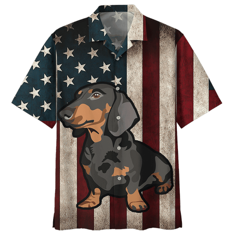 DACHSHUND HAWAIIAN SHIRT 2