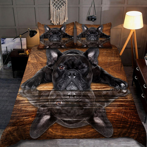 French bulldog bedding set