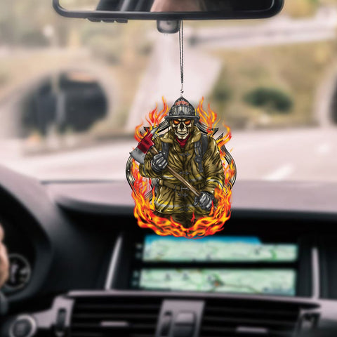 Firefighter Car Hanging Ornament