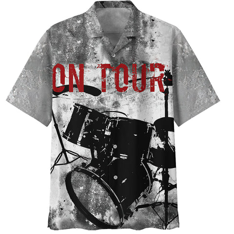 DRUM HAWAIIAN SHIRT 1