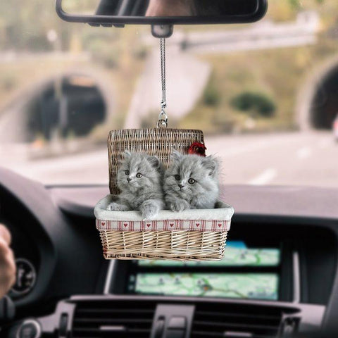 C15 CAT KITTY CAR HANGING ORNAMENT