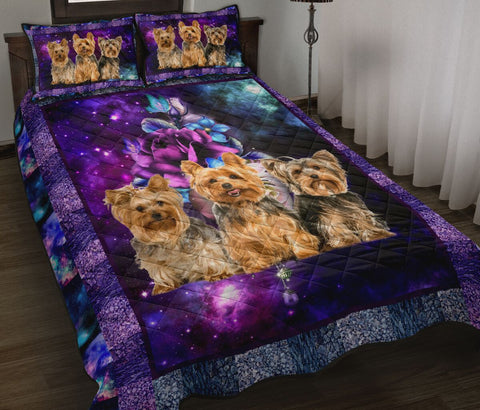 YORKSHIRE TERRIER - QUILT BED SET TT018