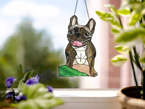 Pug Dog Window Decor Ornament 05