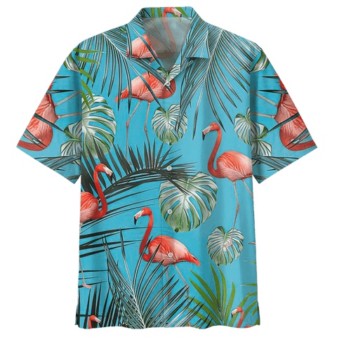 FLAMINGO HAWAIIAN SHIRT 13