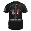 American Patriot Shirt Black Mexican By Blood