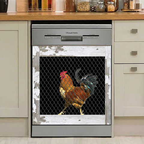 Rooster Chicken Coop Dishwasher