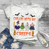 Chicken Chillin' with my creeps 2D T-shirt TD