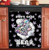 Bear Weed dishwasher cover kitchen decor HT
