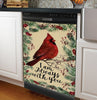 I Am Always With You Cardinal Dishwasher Cover Kitchen Decor Christmas Home Decor Memorial Gift HT