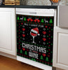 All I Want For Christmas is Wine Dishwasher Cover Christmas Home Decor Funny Christmas Gift HT