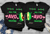 Vegan Couple Avocado T-shirt Matching Couple T-shirt Valentine’s Day Shirt Valentine Gift