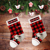 Cow Christmas Stocking Red Plaid Pattern Custom Stocking Christmas Gift For Cow Lovers HN