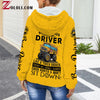 School bus driver like a truck driver fleece hoodie TTM