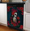 Skull Girl Dishwasher Cover Kitchen Decor HT