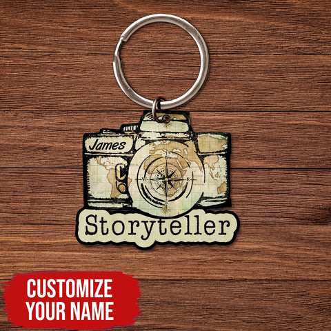 Storyteller Camera Key Chain