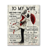 To My Wife I Love You Gift For Wife Custom Canvas QA